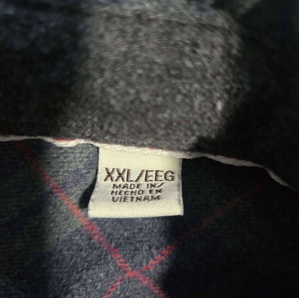 Weatherproof Vintage Men's Plaid Button-Up Shirt Long Sleeve Size XXL - Picture 4 of 5